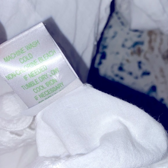 Lilly Pulitzer white eyelet top size small - Picture 6 of 6